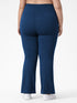 Active Flare Legging In Teal Blue ( Plus size )