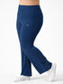 Active Flare Legging In Teal Blue ( Plus size )