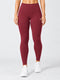 Leera Basic Legging in Light Maroon
