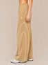 AeroArc Wide-Leg Lightweight Joggers in Sand Beige