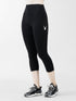 Leera Black Pocket Capri legging