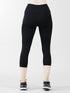 Leera Black Pocket Capri legging