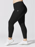Jet Black Pocket Legging (Plus Size)