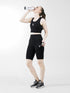Leera Black Compression Shorts