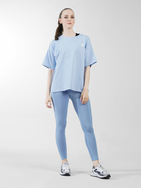 Sky Blue Pocket Legging