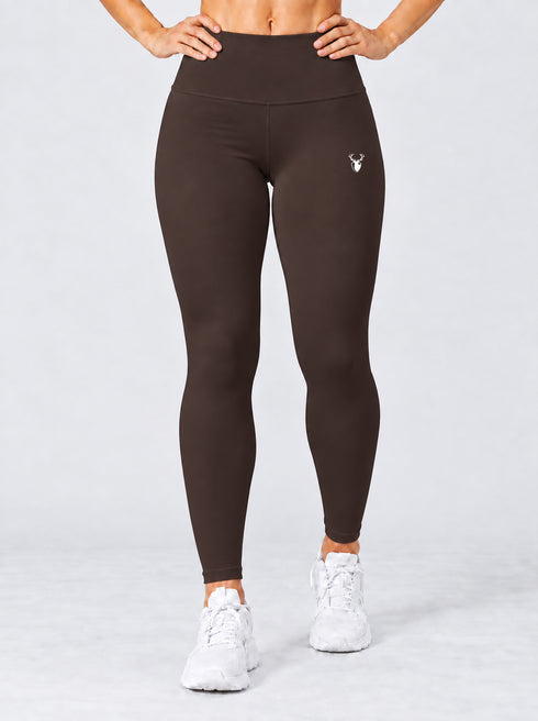 Leera Basic Legging in Brown