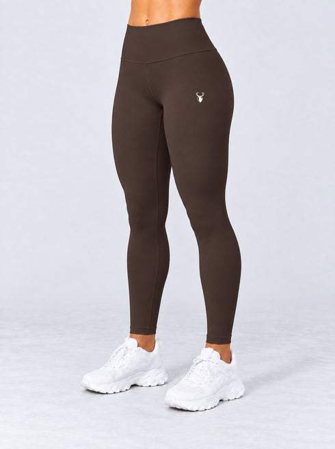 Leera Basic Legging in Brown