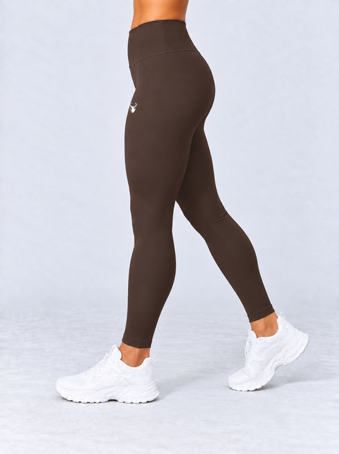 Leera Basic Legging in Brown