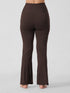 Active Flare Legging In Chocolate Brown