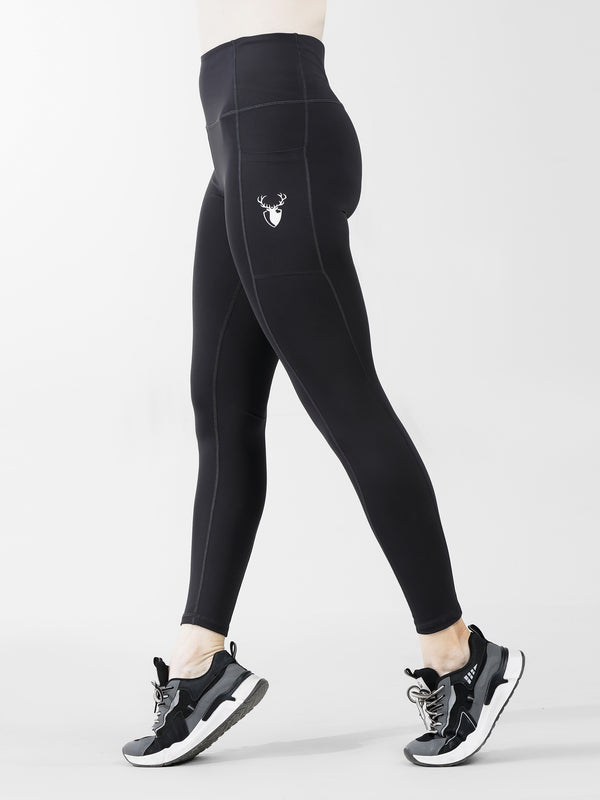 Dark Grey Pocket Legging