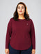 EmpowerFit Performance Top in Maroon ( Plus Size )