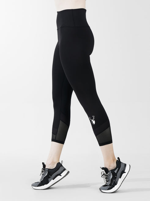 Fairway Capri Legging in Black