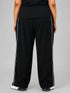 Leera Glide Jogger in Black ( PLUS SIZE )