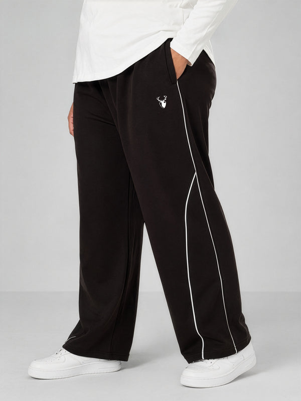 Leera Glide Jogger in Chocolate Brown ( PLUS SIZE )