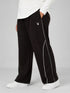 Leera Glide Jogger in Chocolate Brown ( PLUS SIZE )