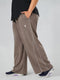 Leera Glide Jogger in Dust Brown ( PLUS SIZE )