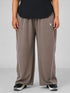 Leera Glide Jogger in Dust Brown ( PLUS SIZE )