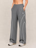 AeroArc Wide-Leg Lightweight Joggers in Grey