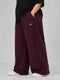 Comfort Core High Rise Jogger in Maroon ( PLUS SIZE )