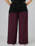 Comfort Core High Rise Jogger in Maroon ( PLUS SIZE )