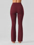 Active Flare Legging In Light Maroon