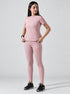 Tea Pink Motion Pocket Legging in Cloud Compression