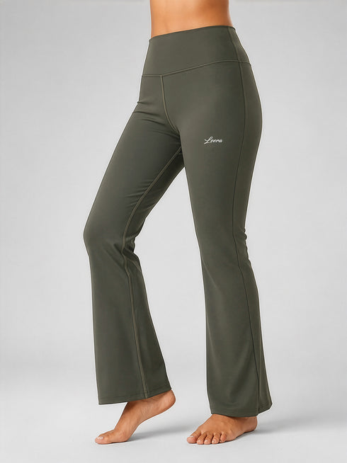 Active Flare Legging In Olive