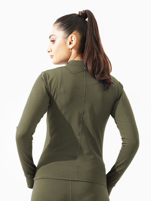 Preset Jacket in Olive Green