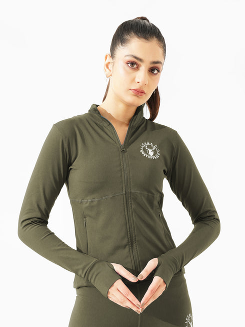 Preset Jacket in Olive Green