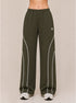 AeroArc Wide-Leg Lightweight Joggers in Olive