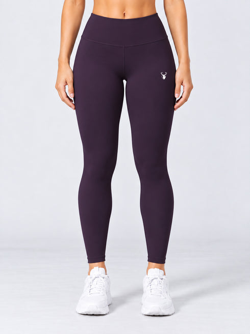 Leera Basic Legging in Plum