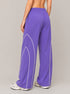 AeroArc Wide-Leg Lightweight Joggers in Electric Violet