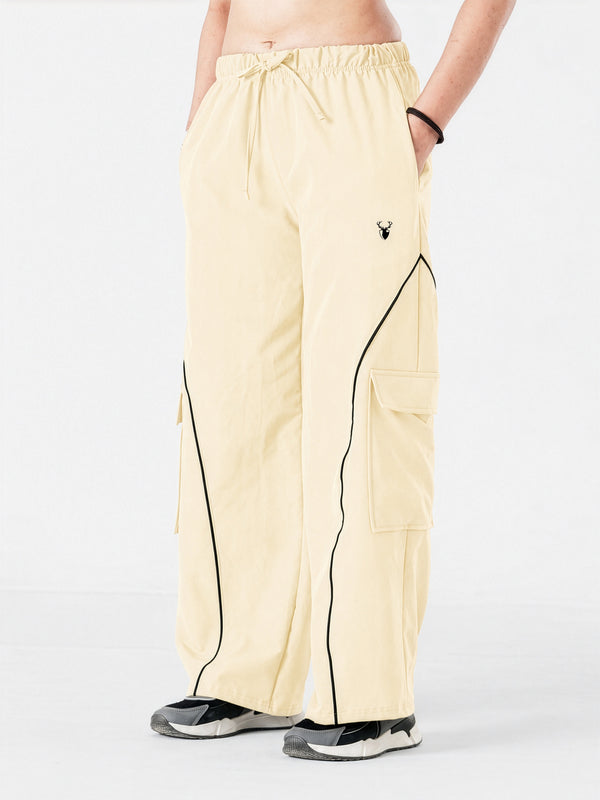 Recalibrate Cargo Joggers in Cream