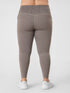 StrideFlex Pocket Legging in Dust Brown (Plus size)