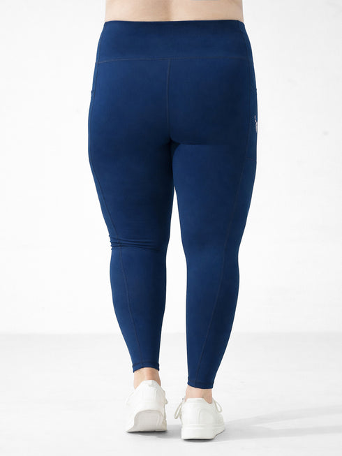 Teal Blue Pocket Legging (Plus Size)