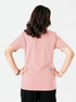 Vita Loose Fit Long Top in Tea Pink