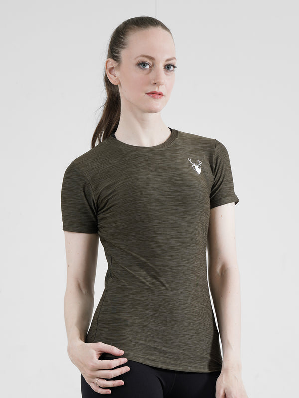 Heritage Training Tee in Olive