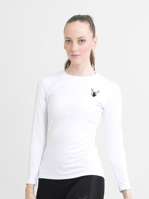 Leera's White Sports Tee