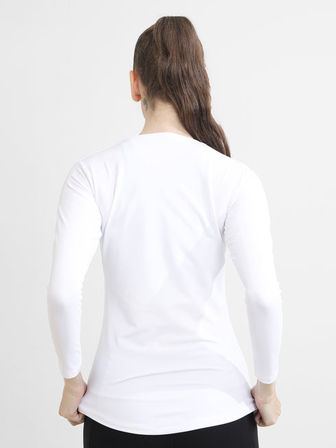 Leera's White Sports Tee